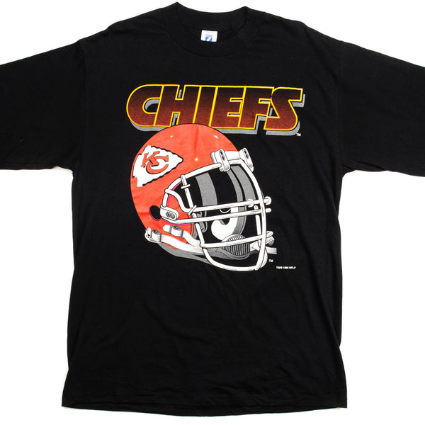 CAMISETA VINTAGE DE LA NFL DE LOS KANSAS CITY CHIEFS DE 1996, TALLA XL, FABRICADA EN EE. UU.