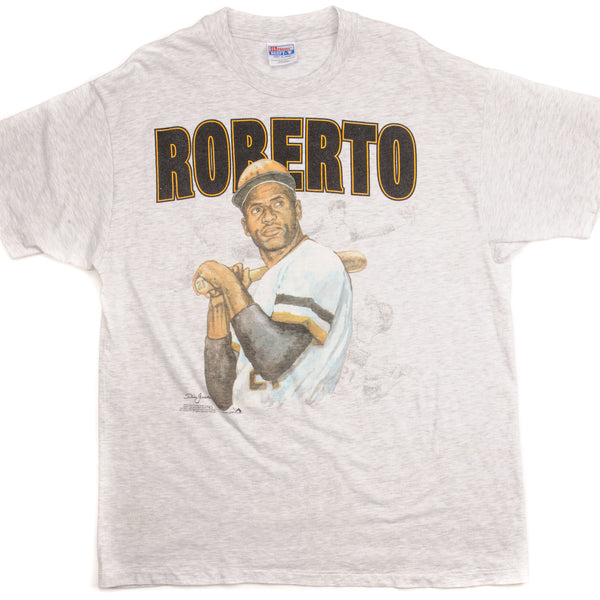 Shirts, Vintage Roberto Clemente Full Print Puerto Rico Tshirt