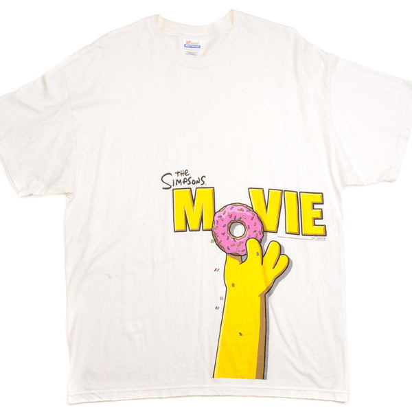 VINTAGE THE SIMPSONS MOVIE TEE SHIRT SIZE LARGE