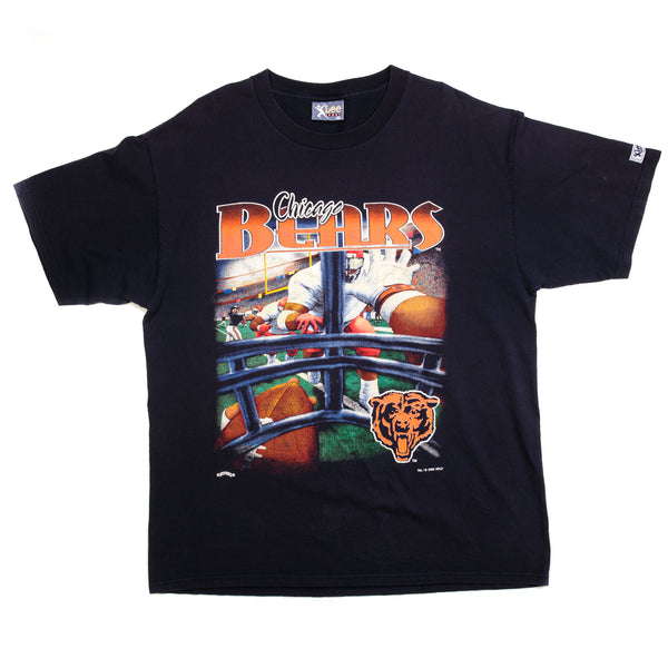 VINTAGE NFL CHICAGO BEARS TEE SHIRT 1995 SIZE XL MADE IN USA