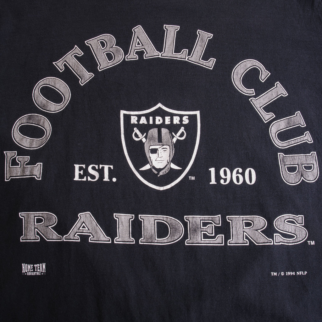 1994 Los Angeles Raiders Looney Tunes Riddell NFL T Shirt Size