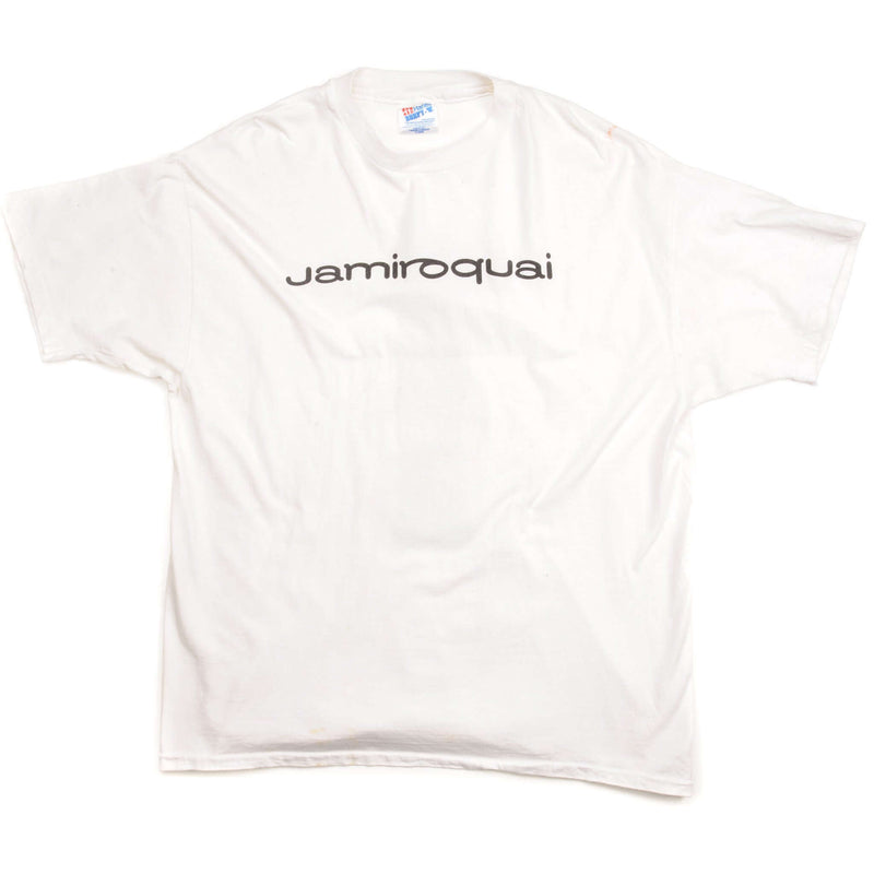 Vintage Jamiroquai Tee Shirt Size Large Made In USA. WHITE