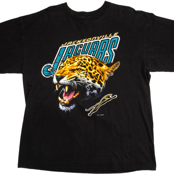 CAMISETA VINTAGE NFL JACKSONVILLE JAGUARS 1993 TALLA XL FABRICADA EN EE. UU.