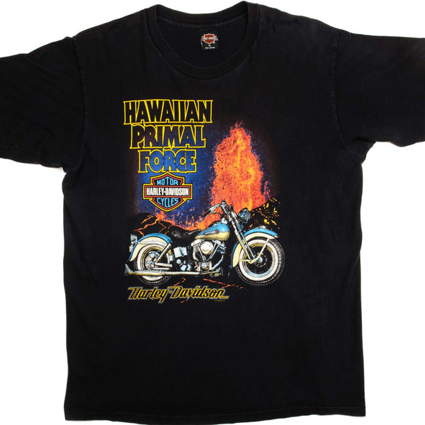 CAMISETA VINTAGE HARLEY DAVIDSON 1995 TALLA GRANDE FABRICADA EN EE. UU.