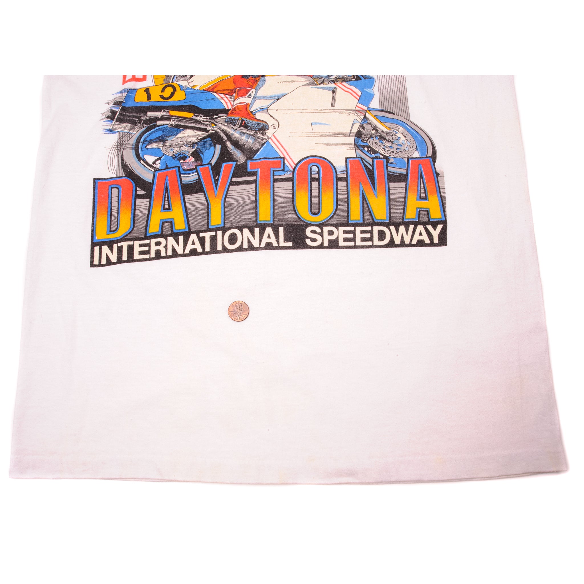 VINTAGE DAYTONA BIKE WEEK LONG SLEEVES TEE SHIRT 1990s SIZE MEDIUM