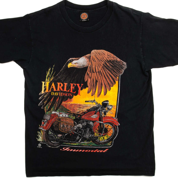 CAMISETA VINTAGE HARLEY DAVIDSON 1996 TALLA GRANDE FABRICADA EN EE. UU.