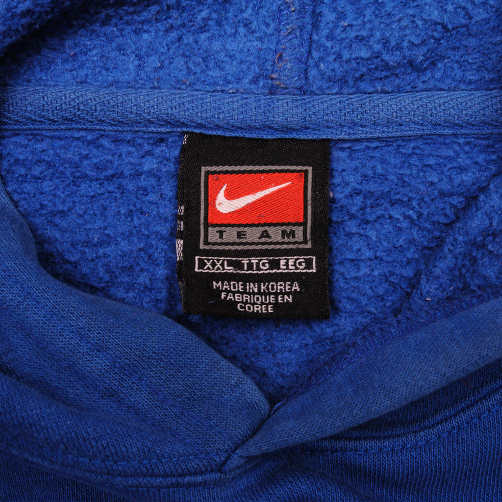 2001 Philadelphia 76ers Sixers Nike Hooded NBA Sweatshirt Size XXL – Rare  VNTG
