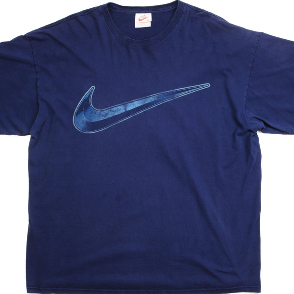 CAMISETA VINTAGE NIKE DE PRINCIPIOS DE LA DÉCADA DE 1990, TALLA 2XL, FABRICADA EN EE. UU.