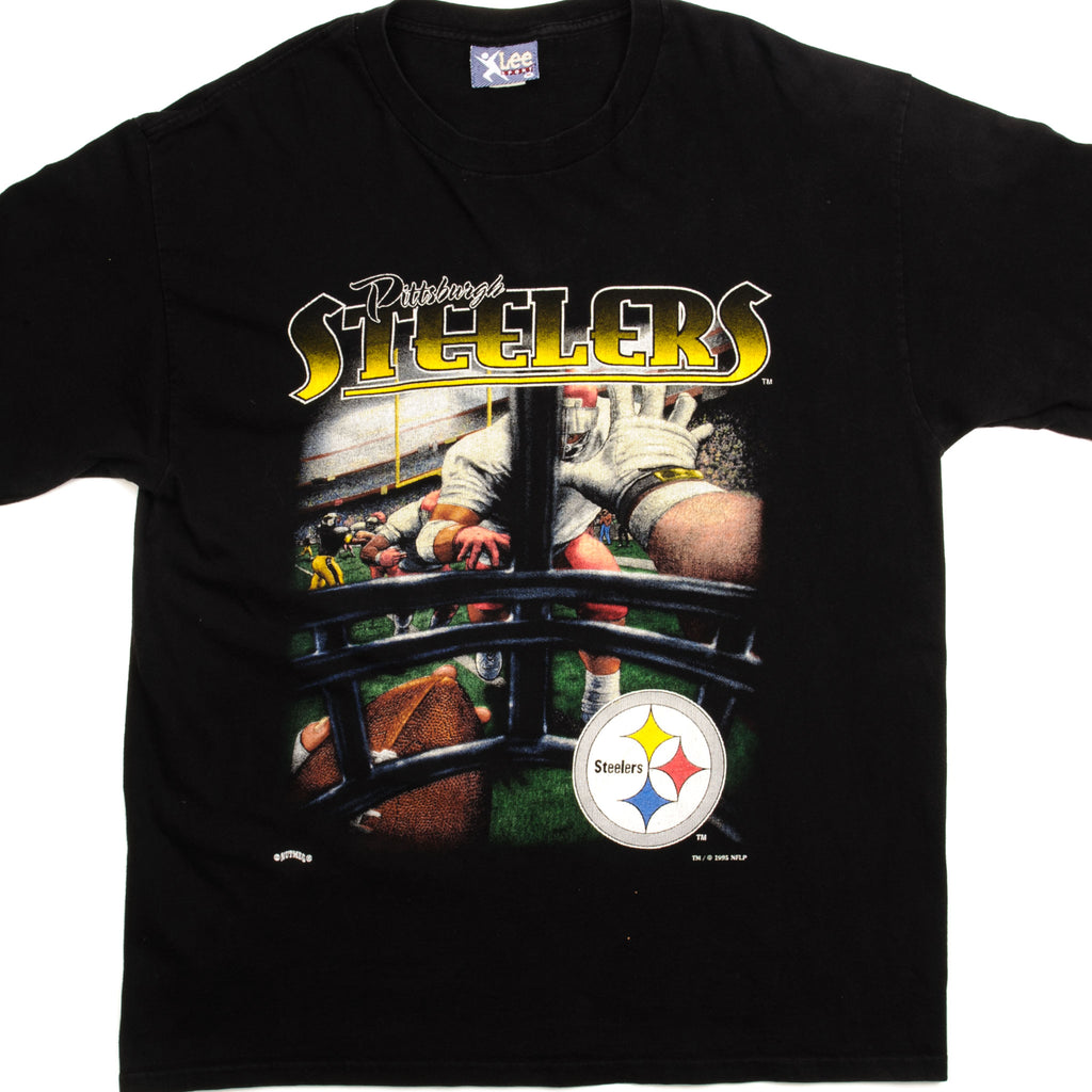 PITTSBURGH STEELERS VINTAGE 1995 SUPER BOWL XXIX T-SHIRT ADULT 2XL