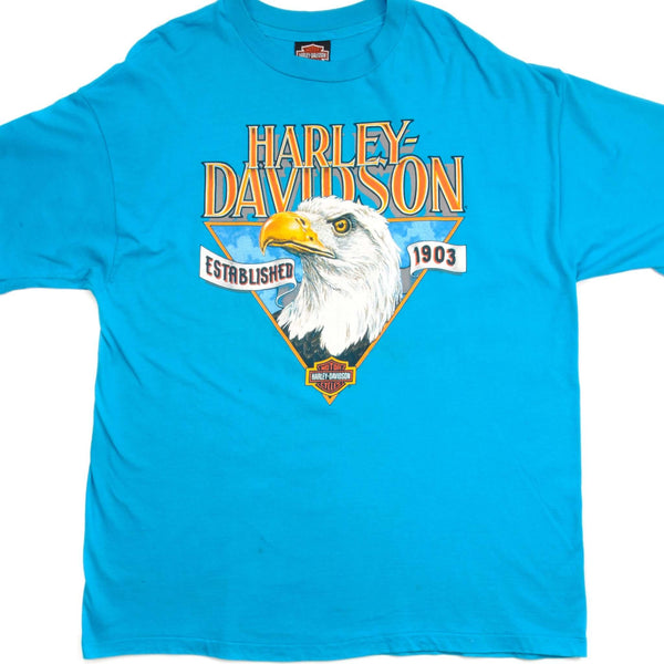 CAMISETA VINTAGE HARLEY DAVIDSON TALLA XL FABRICADA EN EE. UU.