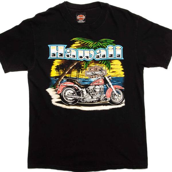 CAMISETA VINTAGE HARLEY DAVIDSON TALLA MEDIANA FABRICADA EN EE. UU.