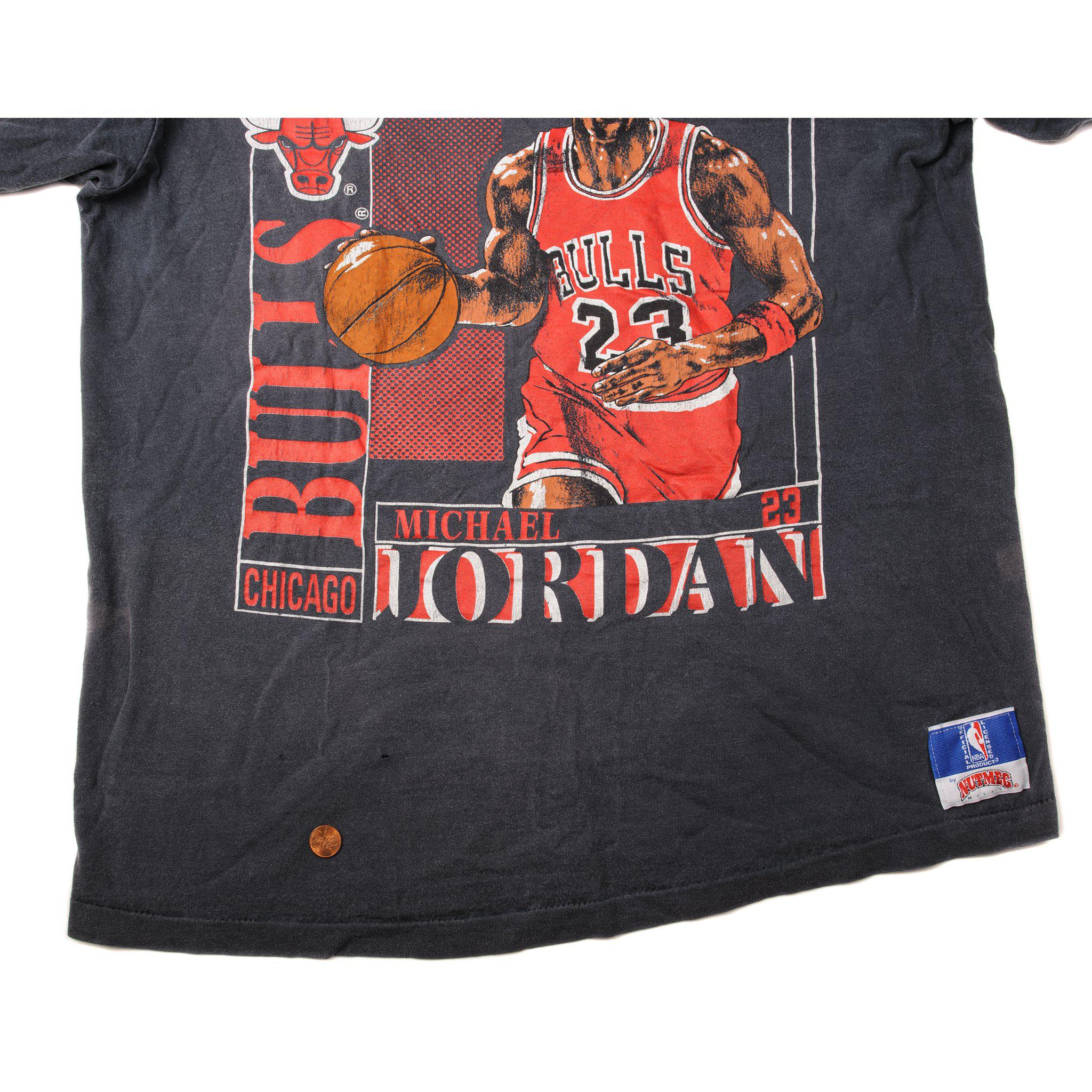 Cheap NBA Basketball Player Chicago Bulls Michael Jordan T Shirt Vintage,  Chicago Bulls T Shirt Mens - Allsoymade
