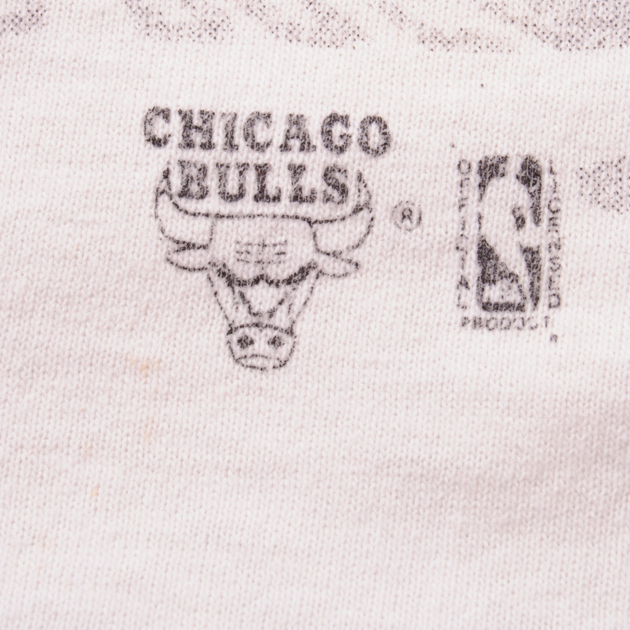 VINTAGE NBA CHICAGO BULLS TEE SHIRT 1990's SIZE XL MADE IN USA