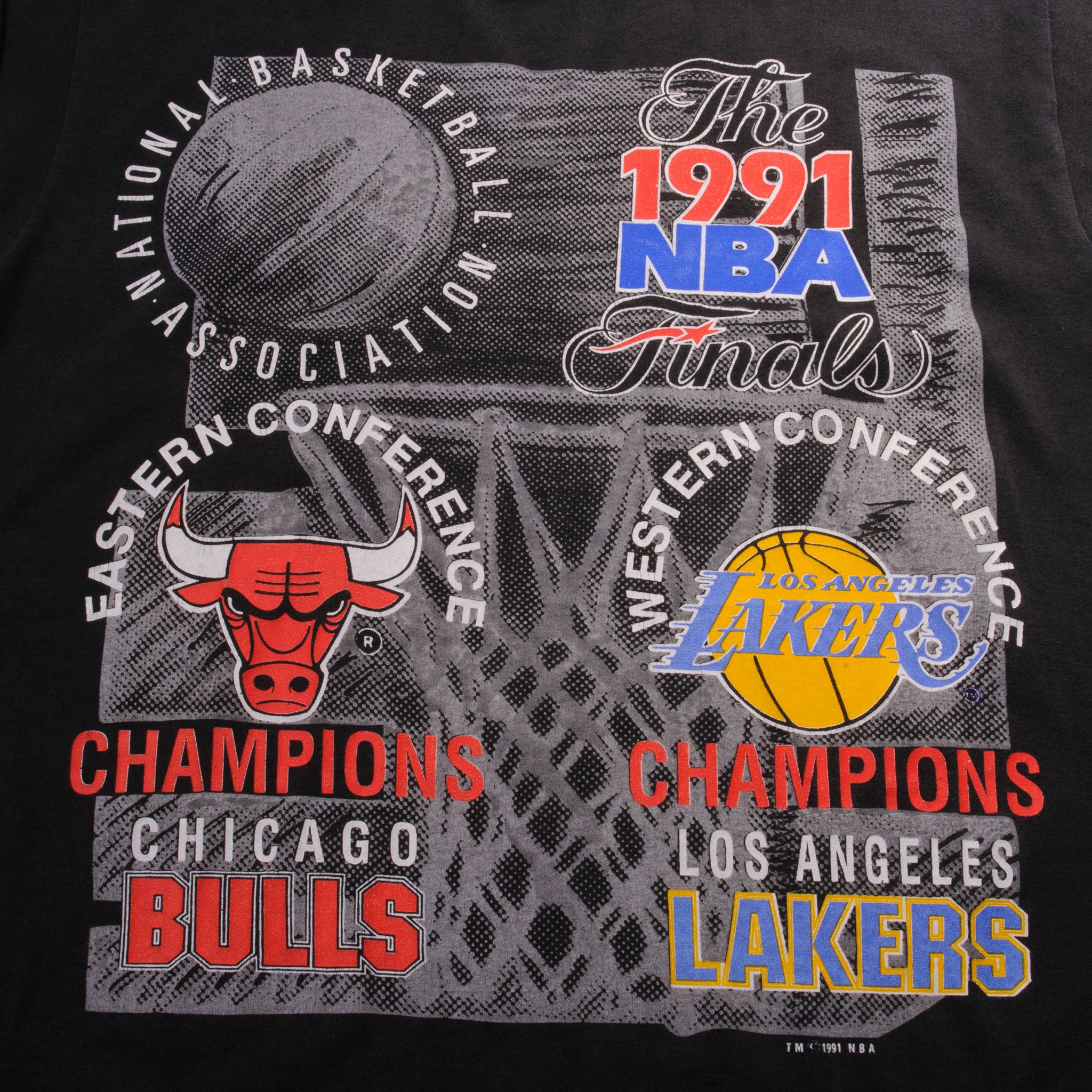 Vintage NBA - Chicago Bulls Single Stitch T-Shirt 1990s Medium