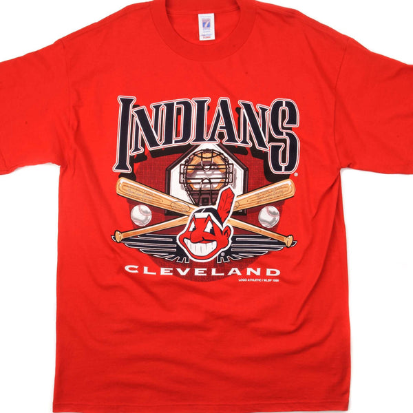 VINTAGE MLB CLEVELAND INDIANS TEE SHIRT 1999 SIZE XL