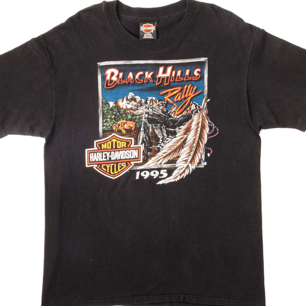 CAMISETA VINTAGE HARLEY DAVIDSON 1995 TALLA GRANDE FABRICADA EN EE. UU.