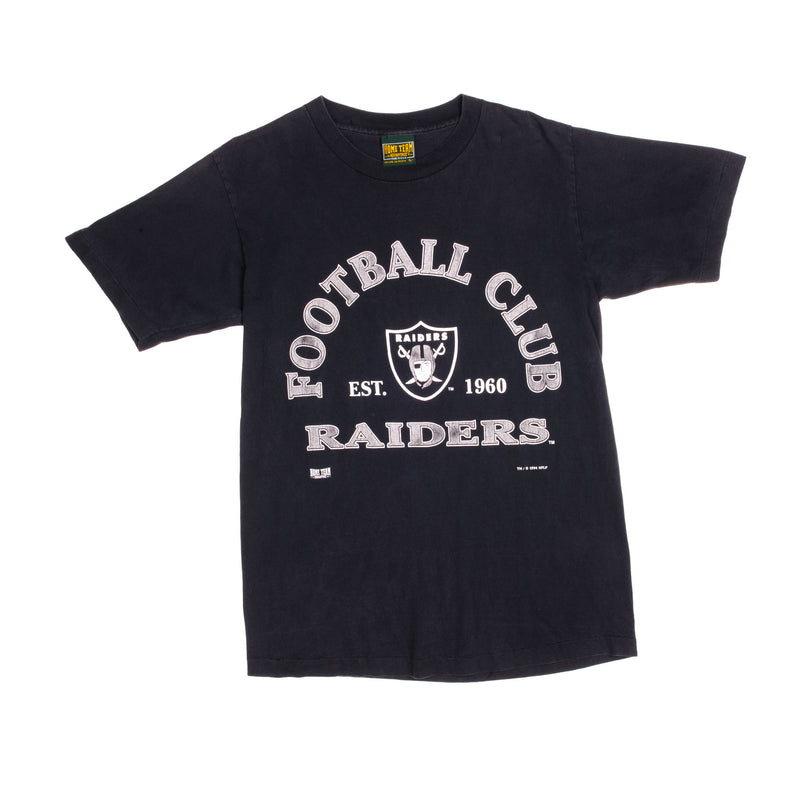 80s Los Angeles Raiders NFL Football Faded t-shirt Medium - The