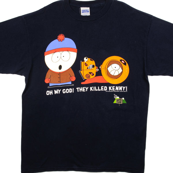 CAMISETA VINTAGE DE SOUTH PARK 1997 TALLA XL FABRICADA EN EE. UU.