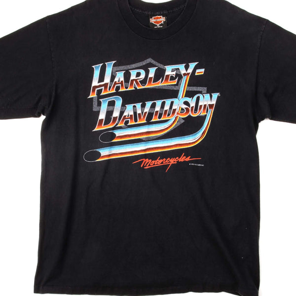 CAMISETA VINTAGE HARLEY DAVIDSON 1992 TALLA XL FABRICADA EN EE. UU.