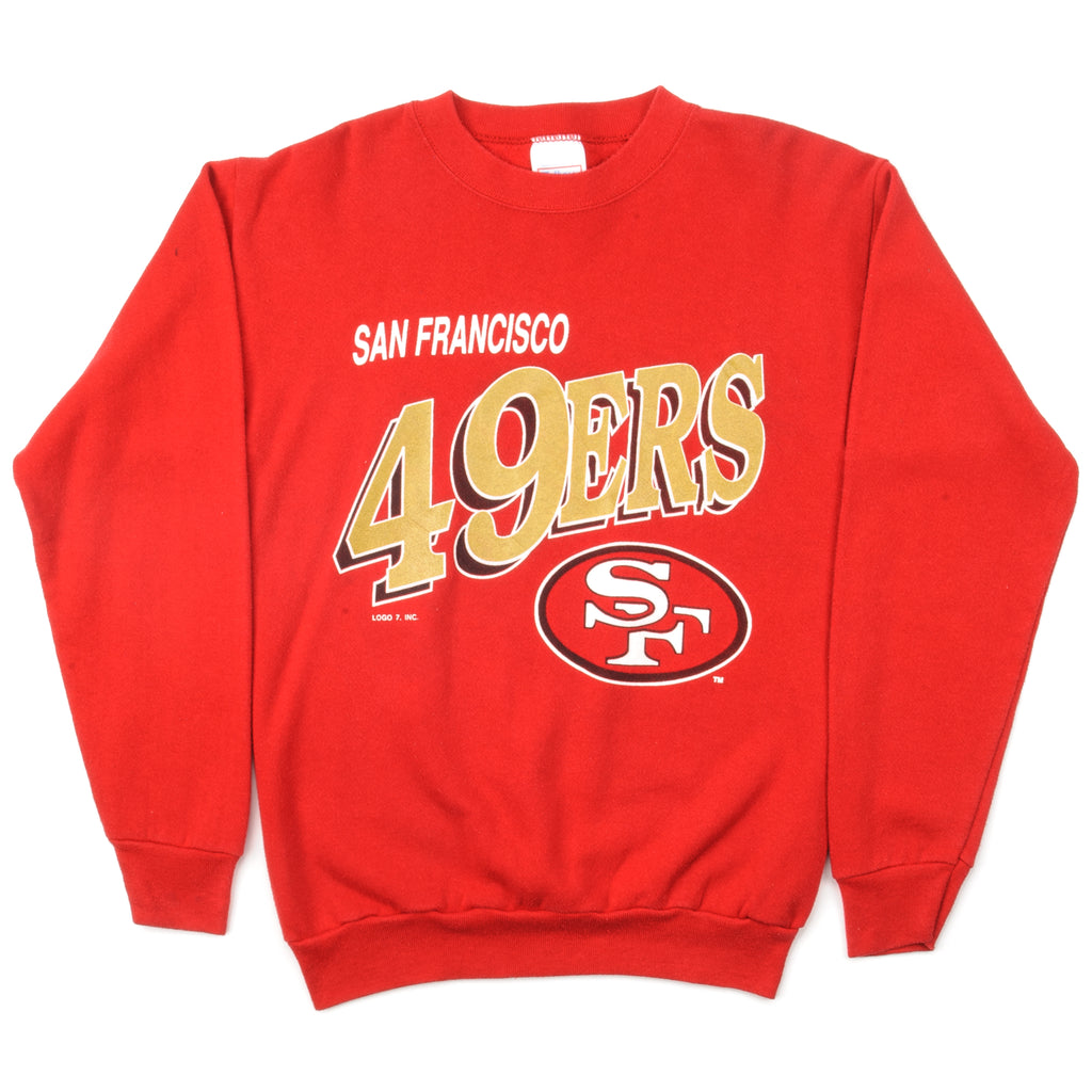 VINTAGE NFL SAN FRANCISCO 49ERS SWEATSHIRT SIZE MEDIUM MADE IN USA –  Vintage rare usa