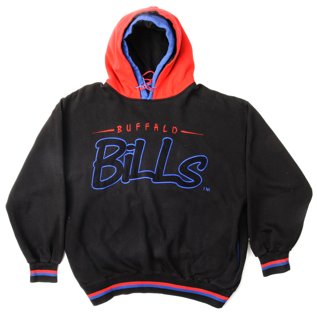 Buffalo Bills Vintage 90s Barrell II Acrylic Knit NFL Football Sweater  Large USA