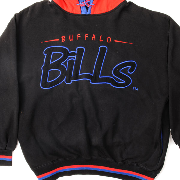 VINTAGE STARTER NFL BUFFALO BILLS HOODIE SWEATSHIRT SIZE LARGE