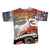 Beautiful Vintage All Over Print Nascar Dale Earnhardt Tee Shirt 1996 Size M Made In USA