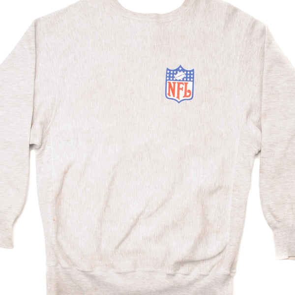 SUDADERA VINTAGE CHAMPION DE TEJIDO INVERSO DE LA NFL, 1990-MEDIADOS DE LOS 90, TALLA GRANDE