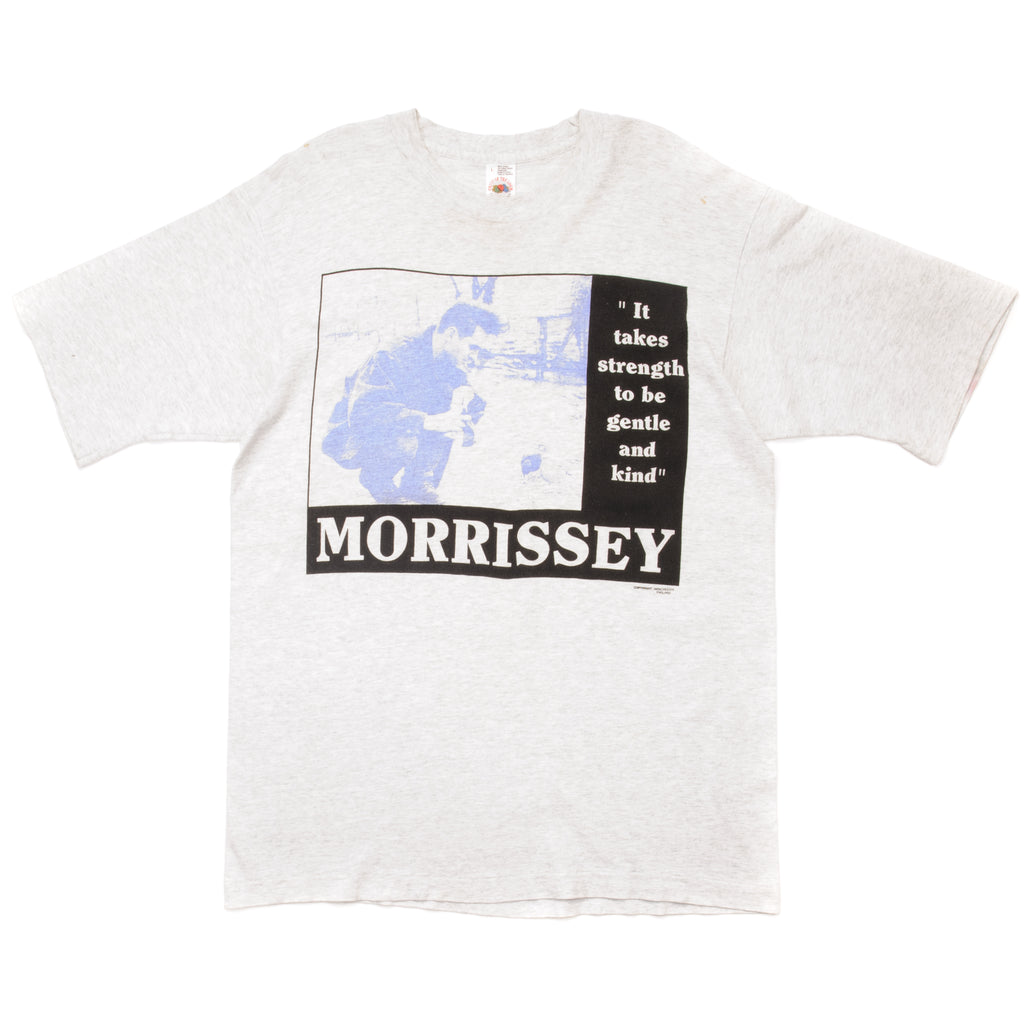 VINTAGE MORRISSEY ON TOUR TEE SIE XL MADE IN USA-