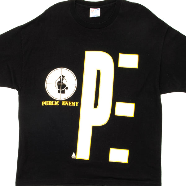 VINTAGE RAP PUBLIC ENEMY TEE SHIRT SIZE LARGE MADE IN