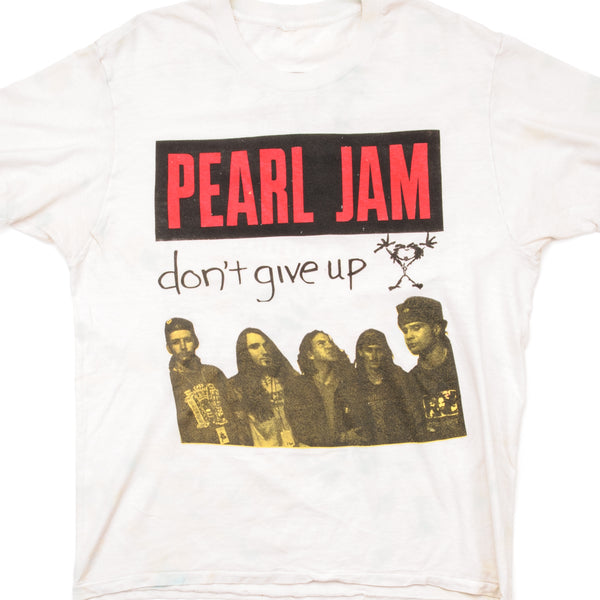 VINTAGE PEARL JAM TEE SHIRT DONT GIVE UP 1994 SIZE LARGE – Vintage