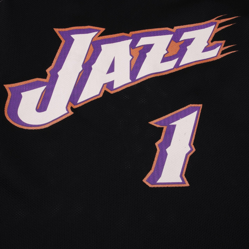 VINTAGE CHAMPION NBA UTAH JAZZ STOCKTON #12 JERSEY 1990s SIZE 48 – Vintage  rare usa