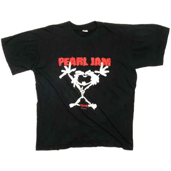 復古 PEARL JAM ALIVE T 卹 1995 大尺碼