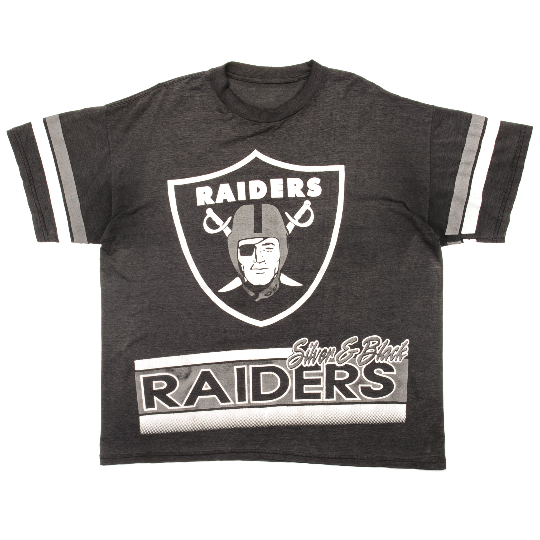 RARE NFL Team Apparel 1960 Vintage Style OAKLAND RAIDERS Long Sleeve Shirt  XL