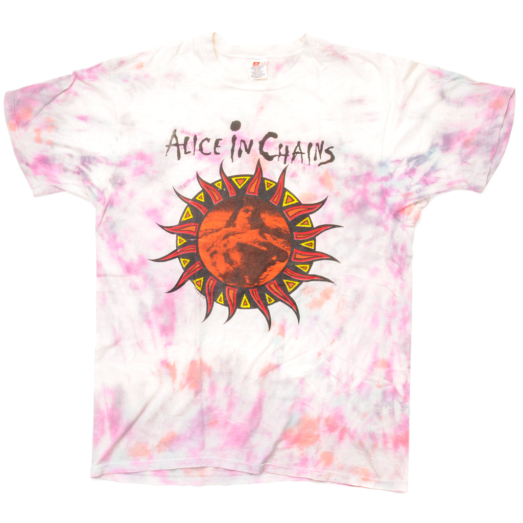 ALICE IN CHAINS SUN LOGO NEW BLACK T-SHIRT - Best Rock T-shirts