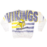 Vintage NFL Minnesota Vikings Sweatshirt 1994 Size XL Made In USA.