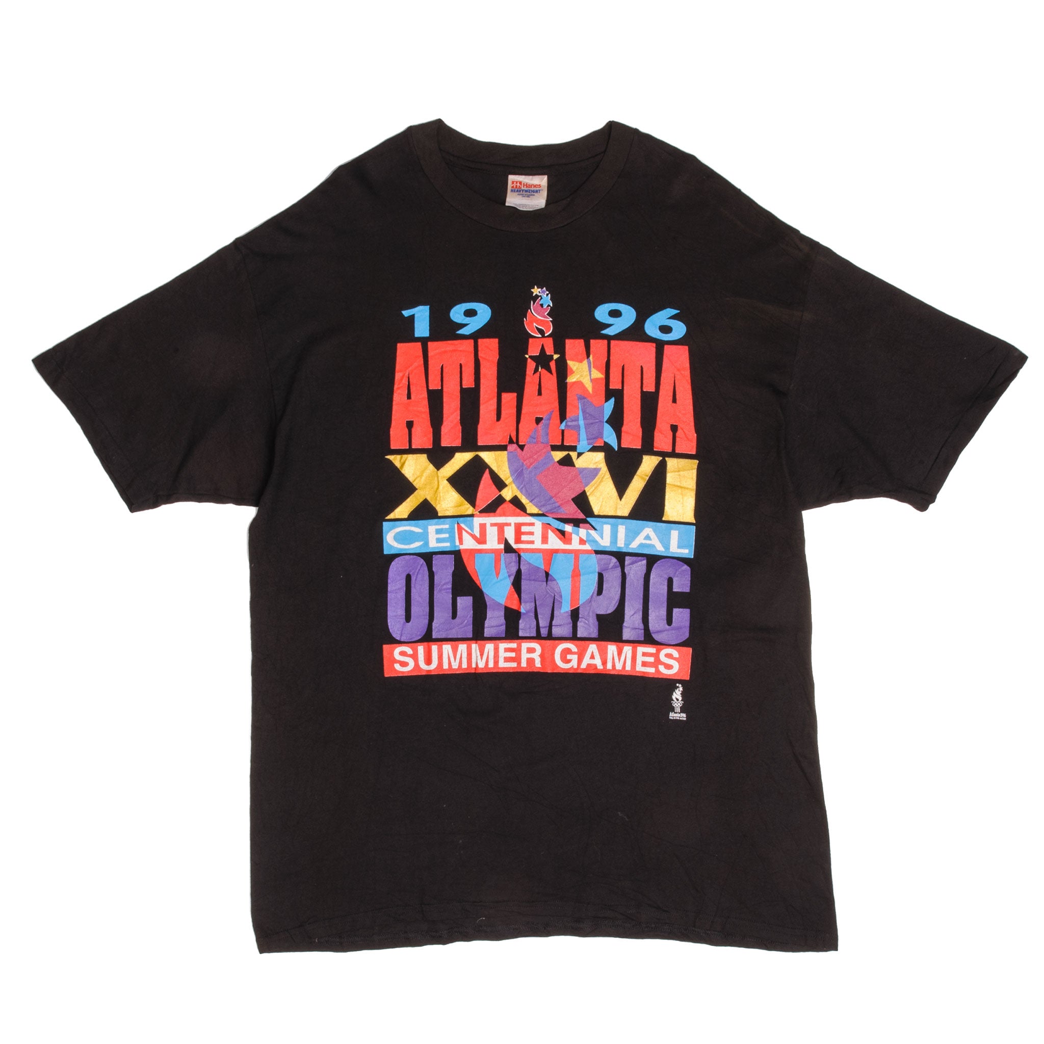 Sports / College Vintage Atlanta Olympics Summer Games 1996 Tee Shirt Size XL Made in USA