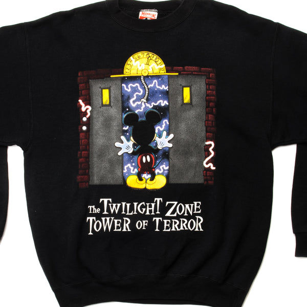 VINTAGE DISNEY WORLD THE TWILIGHT ZONE TOWER OF TERROR SWEATSHIRT