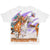 Vintage All Over Print Kentucky Derby A Great Place To Race Tee Shirt 1996 Size Large. WHITE