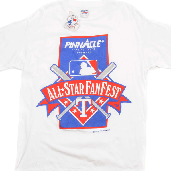 VINTAGE MLB ALL STAR FAN FEST TEE SHIRT 1995 SIZE MEDIUM MADE IN USA DEADSTOCK