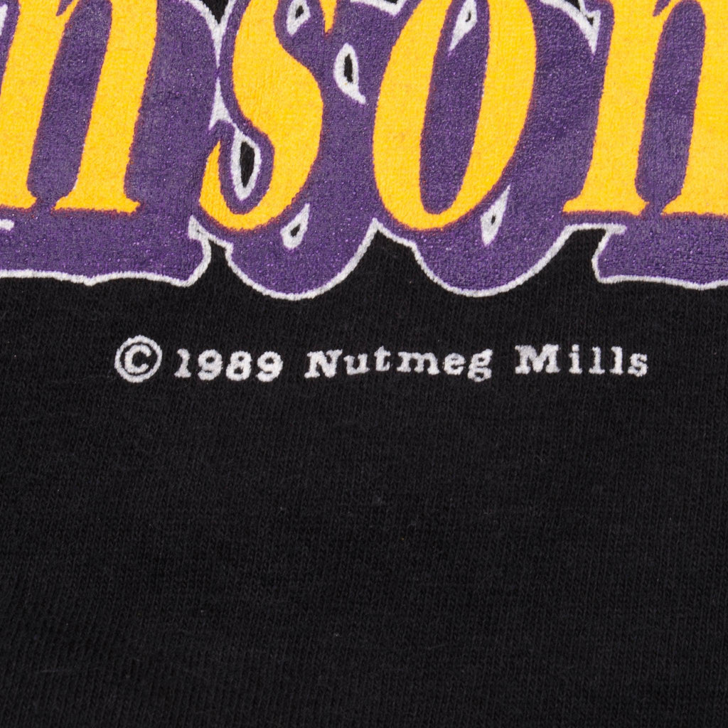 Vintage NBA La Lakers Magic Johnson Tee Shirt Size Medium Made in USA