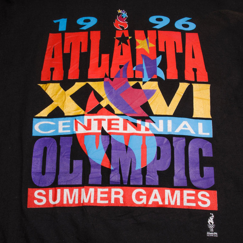 Sports / College Vintage Atlanta Olympics Summer Games 1996 Tee Shirt Size XL Made in USA
