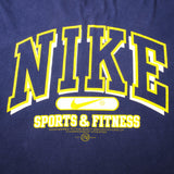 Vintage Nike Sports & Fitness Tee Shirt 1990s Size XL Made In USA.