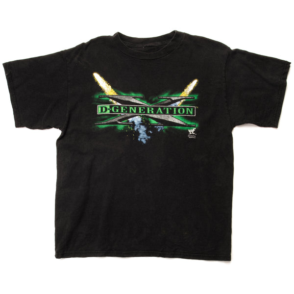 Vintage World Wrestling Federation D-Generation X Tee Shirt 1998 Size Medium.