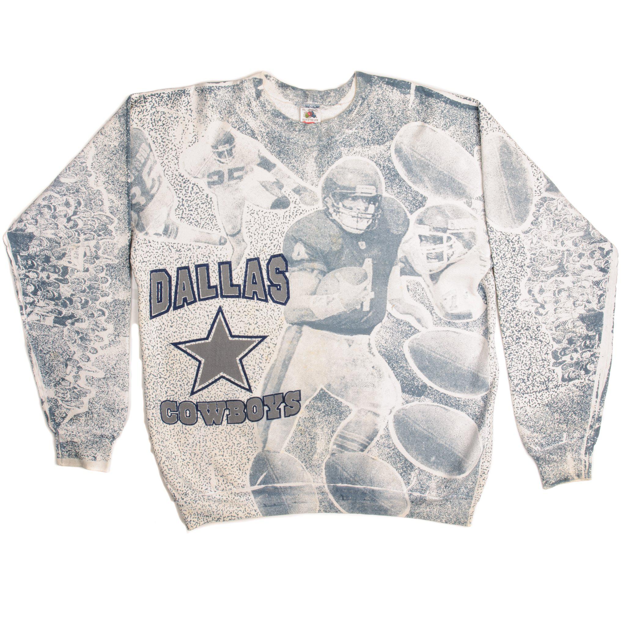 Vintage Dallas Cowboys Russell Athletic NFL Football Crewneck Pullover  Sweatshirt Vintage Cowboys Sweatshirt XL 