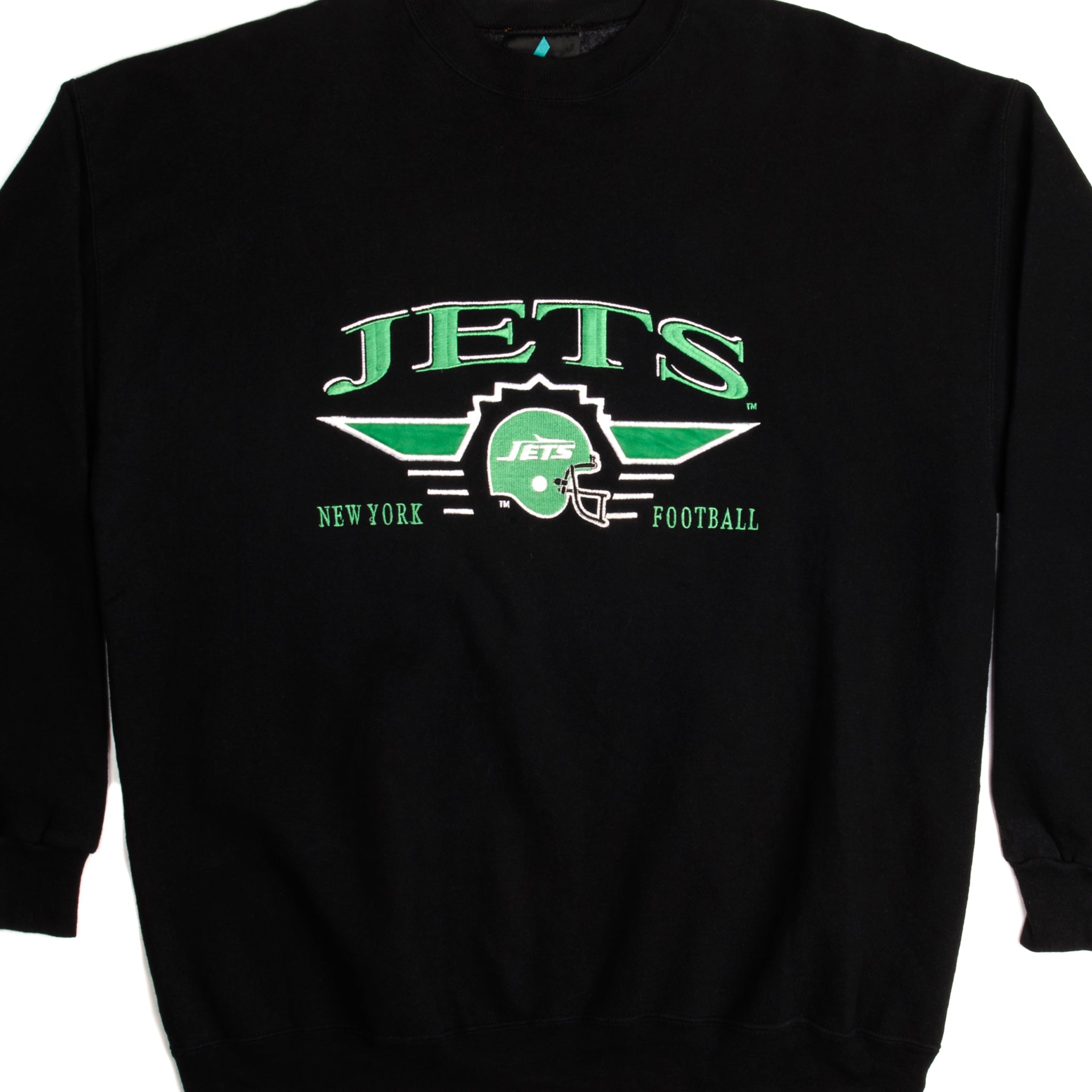 Vintage 1992 New York Jets NFL Sweatshirt Size L Tultex Tag 