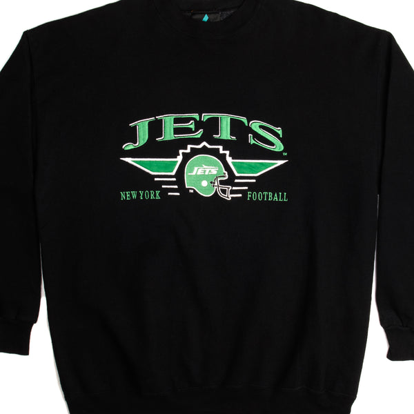 SUDADERA VINTAGE NFL NEW YORK JETS TALLA XL FABRICADA EN EE. UU.