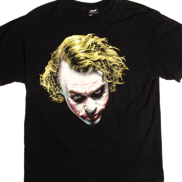 CAMISETA VINTAGE DE LA PELÍCULA BATMAN EL CABALLERO OSCURO EL JOKER TALLA MEDIANA