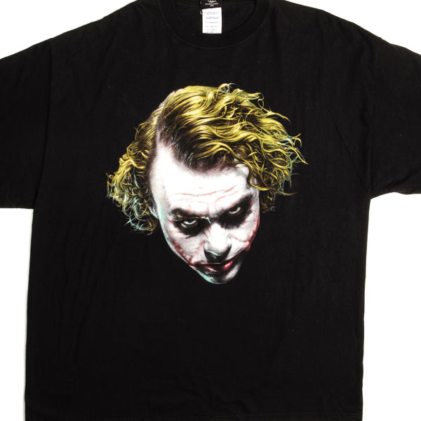 CAMISETA VINTAGE DE LA PELÍCULA BATMAN EL CABALLERO OSCURO EL JOKER TALLA XL