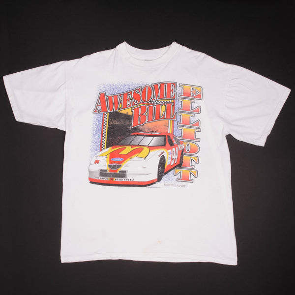 Vintage Nascar Bill Eliott McDonald's Tee Shirt 1990s Size XL 